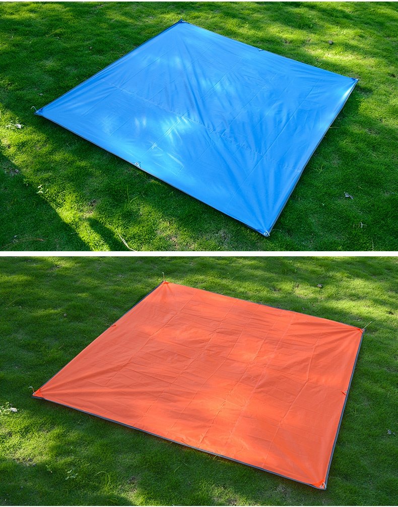 nh挪客 3-4人帐篷地布户外露营遮阳天幕凉棚雨棚牛津布地席 nh15d005