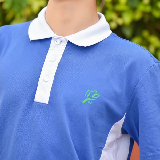 深圳校服 中学男生款夏季运动服短袖上衣（单件） 商品图2