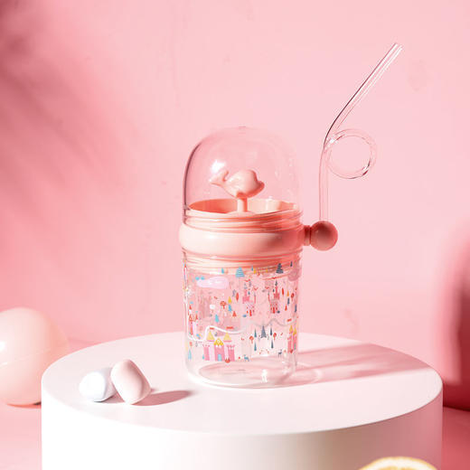 网红鲸鱼喷水杯 I 韩版可爱儿童水杯 商品图4