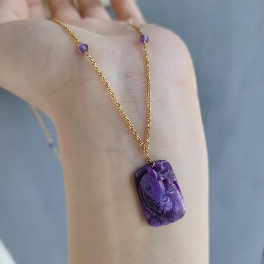 14K舒俱来金玉满堂项链 商品图2