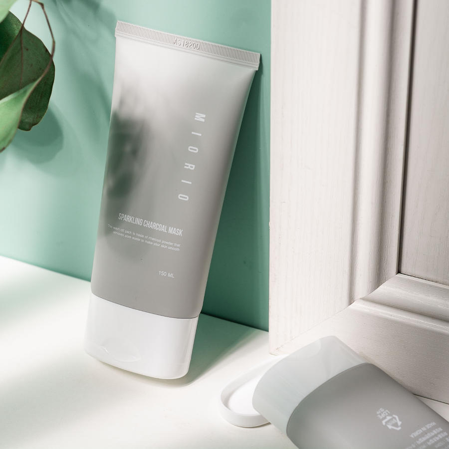「皮肤"除糙机"」韩国miorio米澳拉备长炭清洁冻膜 以黑吸黑 粉刺黑头