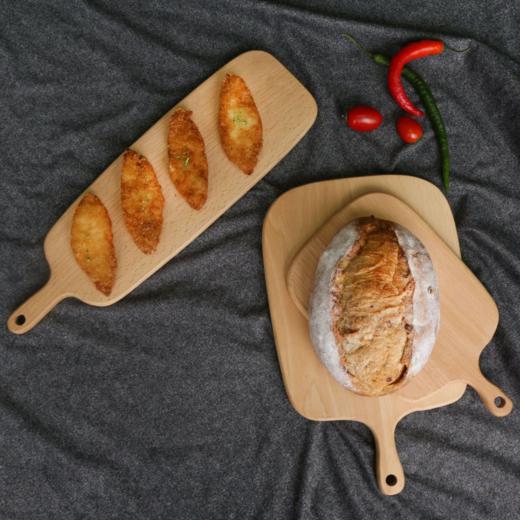 【菜板】榉木北欧风面包板 木质菜板砧板 实木烘焙用具 商品图0