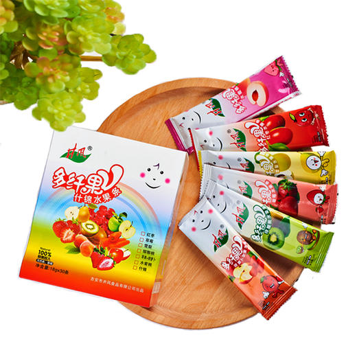 【1盒】井风排铅水果条果肉条多口水果味(18g*30条) 商品图0