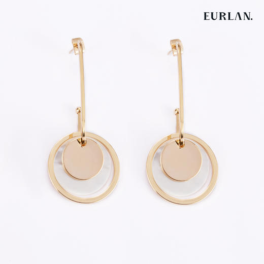 EURLAN.  J系列  贝壳耳环 商品图0