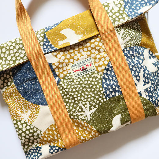 HUJI祤集电脑包插画飞鸟树林 商品图4