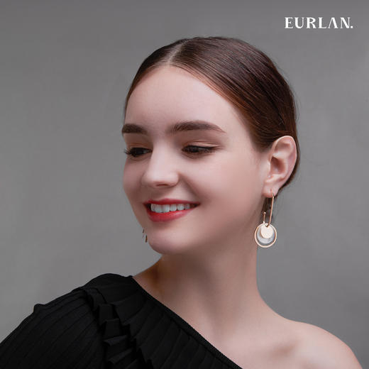 EURLAN.  J系列  贝壳耳环 商品图2
