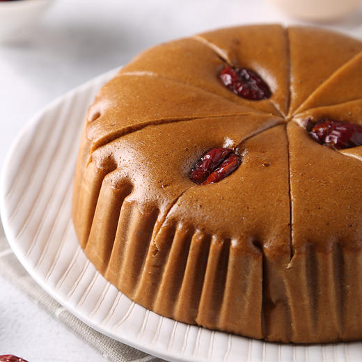 安井红糖发糕2袋速冻馒头红枣糕家用早餐点心香软传统糕点400g