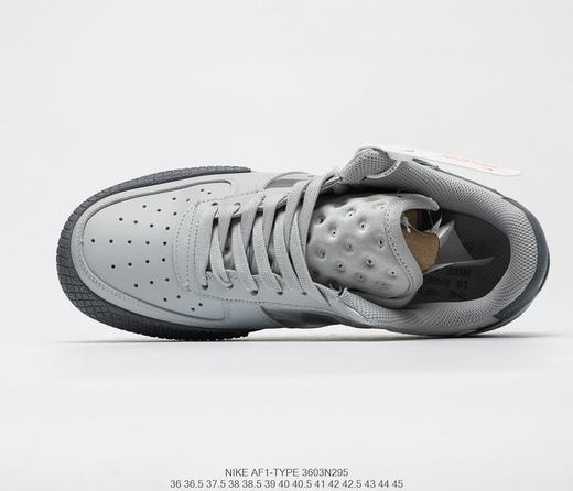 耐克Nike Air Force 1 Type White Black休闲时尚百搭舒适个性潮流板鞋 商品图8