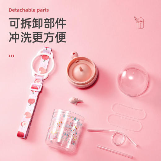 网红鲸鱼喷水杯 I 韩版可爱儿童水杯 商品图3