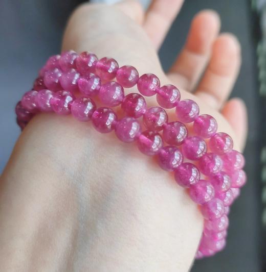 红碧玺3圈手串 商品图1