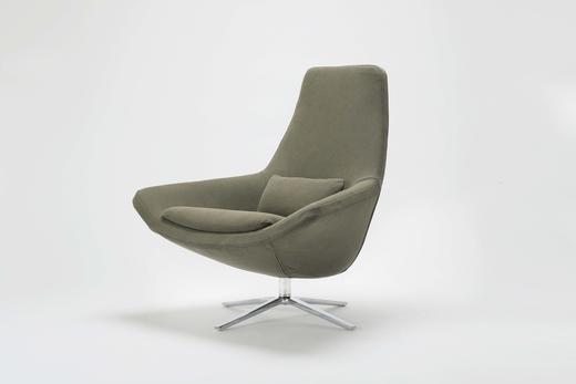 Metropolis 休闲椅/脚踏  | 皮布面料可选，详询客服 商品图2