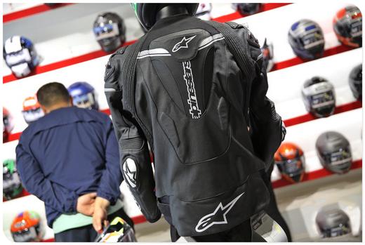 a星alpinestars摩托车骑行服皮衣夹克耐磨防摔赛车服