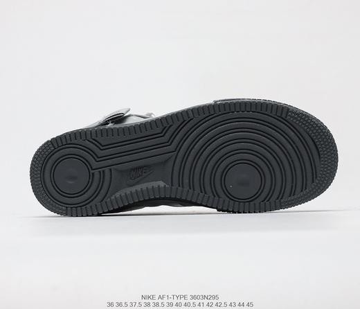 耐克Nike Air Force 1 Type White Black休闲时尚百搭舒适个性潮流板鞋 商品图3