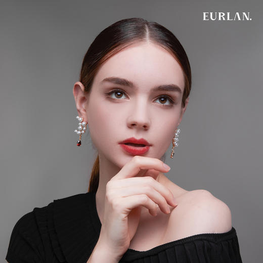 EURLAN.  A系列 珍珠高级感耳环 商品图2