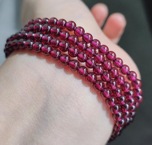 紫牙乌石榴石4圈手串 商品图1