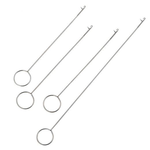 串珠新款法式刺绣勾珠绣发卡带钩针手柄反向器钩花珠绣反向亮片勾 商品图2