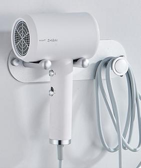 免打孔太空铝电吹风支架  吹风机置物架浴室电吹风支架厕所卫生间壁挂3.21 商品图3