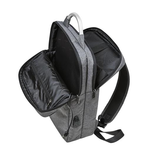 外交官Diplomat 商务休闲双肩包 HM-1560L 浅灰色 商品图2