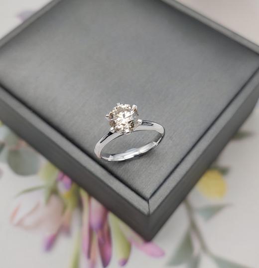 18K钻石戒指（1.548ct）圈号13# 商品图0