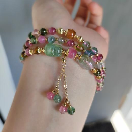 碧玺貔貅3圈手串 商品图0