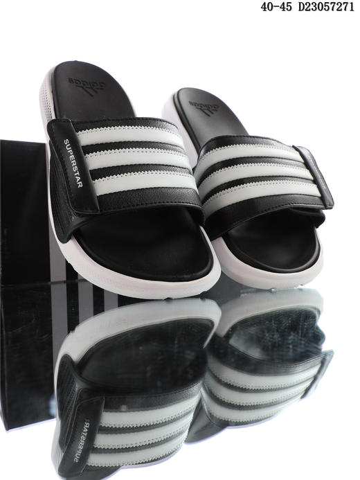 阿迪达斯 三叶草 新品 Adidas Performance Superstar M Sandal 4G运动沙滩室内外拖鞋 商品图3
