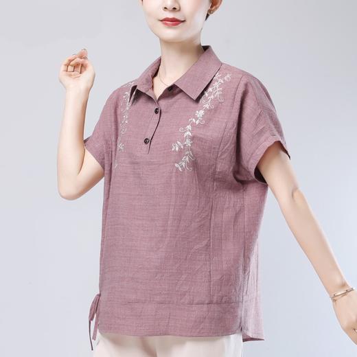 MQ-1816-X07夏装新款大码宽松休闲短袖纯棉T恤YY 商品图2