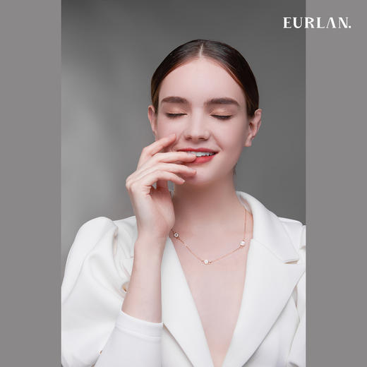 EURLAN.  X系列  幸运字母数字项链 商品图3