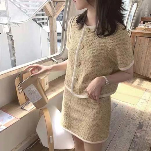 裁缝学苑 AG59温柔风套装小香风裙子上衣两件套服装纸样裁剪图纸 商品图3