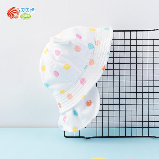 贝贝怡男女童夏季帽子宝宝可爱渔夫帽防晒遮阳帽帅气太阳帽鸭舌帽191P522
 商品图0