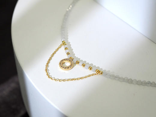 【白月光】天然白月光项链 小众原创设计 choker 商品图3