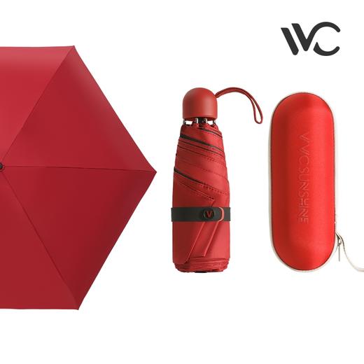 现货~正版授权韩国vvc旗舰店太阳伞防晒防紫外线女 晴胶囊雨伞两用便携遮阳伞(840) 商品图2