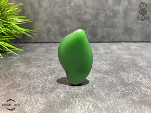 【御珠宫坊·传藏系列】碧玉花鱼挂件 商品图1