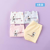 贝贝怡女童平角内裤宝宝夏季薄款透气吸汗四角裤儿童不夹pp面包裤 商品缩略图2