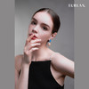 EURLAN.  D系列 幸运球耳环 蓝色 商品缩略图2