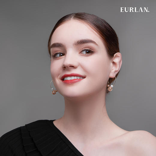 EURLAN.  A系列 珍珠创意耳圈 商品图3