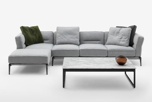 Bell 三人沙发 | 更多座位组合，皮布面料可选，详询客服 商品图4