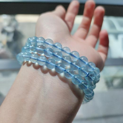 海蓝宝3圈手串 商品图2