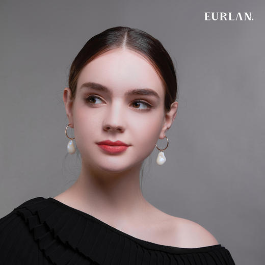 EURLAN.  A系列 珍珠时尚款耳环 商品图3