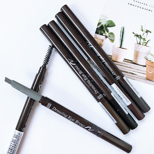 ERISE HOUSE/爱丽小屋 双头旋转自动眉笔 防水持久不脱色初学者女 商品图0