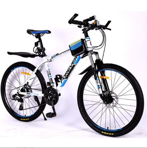 【自行车】*上海永久山地车自行车青少年双碟刹变速26寸24寸20寸单车21速变速 商品图2