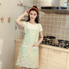 皇家丽美可爱碎花围裙背心式背带工作服家用厨房做饭围布罩衣CW20501CW20502CW20503CW20504 商品缩略图4
