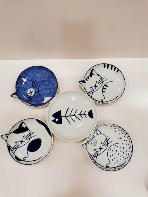 5F石村进口猫型5入碟  1*5 商品图1