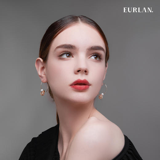 EURLAN.  A系列 珍珠创意耳圈 商品图2