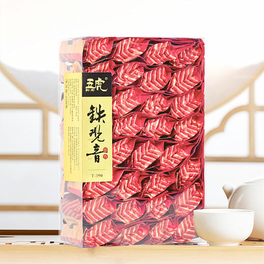 茶叶 安溪铁观音  浓香型 乌龙茶 茶饮  五虎 250g 买二送一 商品图0