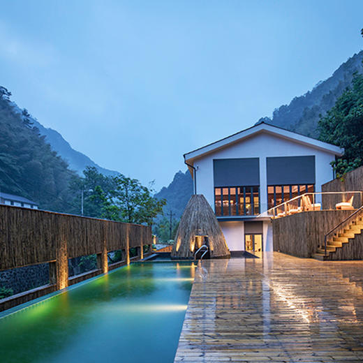 【江浙】无它心舍！300年银杏、山泉水360度环绕、流水水果欢迎礼、溪边下午茶！杭州鸬鸟店、龙门店、太阳公社店、径山寺店、兰溪店，5店通兑！ 商品图5