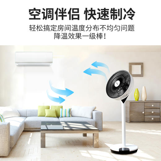 Sezze/西哲 空气循环扇 白色 Y-228W 商品图4