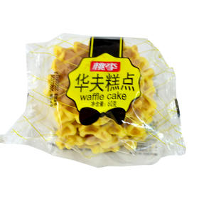 桃李华夫糕点60g