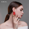 EURLAN.  C系列 大牌红耳环 商品缩略图3