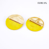 EURLAN.  C系列 时尚黄耳环 商品缩略图1