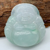 派瑞翡翠 翡翠佛 糯种 淡绿色 商品缩略图0